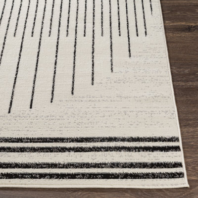 Corum Black/Off-White Rug
