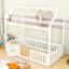 Lit simple en bois avec clôture Dasan-99415497