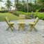 Chaise bistro pliante en PEHD entièrement recyclé toutes saisons Coastal Bay-1934615981