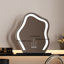 Coiffeuse avec miroir lumineux, 6 tiroirs