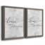 Une maison - ensemble de 2 reproductions d'art textuel-1092425808-1092425810-1092425811