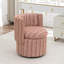 Chaise d'appoint rembourrée avec rangement et roulettes-579056509