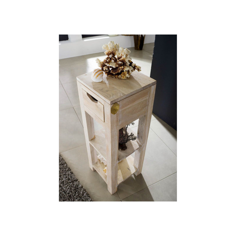 Nature Solid Wood End Table