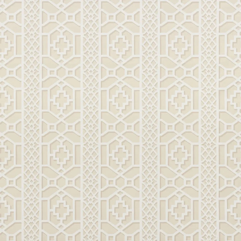 Zanzibar Trellis Wallpaper, Sand