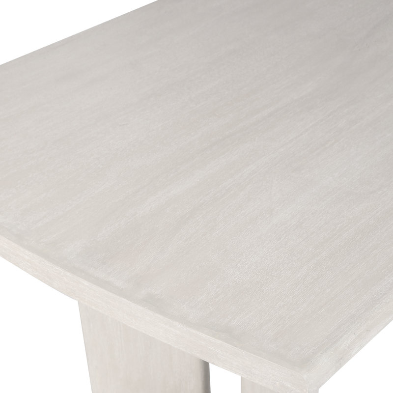 Table de salle à manger Olie, Blanc