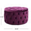 Velours fuchsia avec un éclat subtil et un agencement de couleurs élégantes