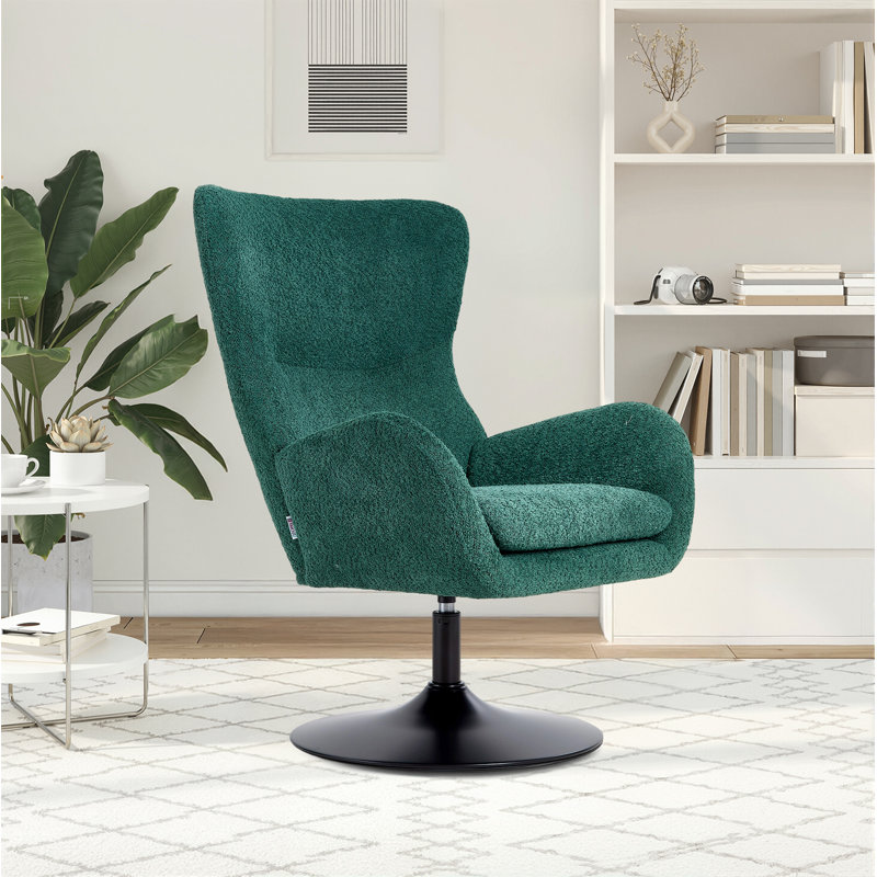 Upholstered Swivel Armchair