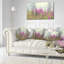 Coussin lombaire en fleurs d’été floral