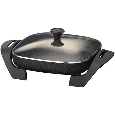 The Rock Deep Fry Pan With Glass Lid - 11 : Target