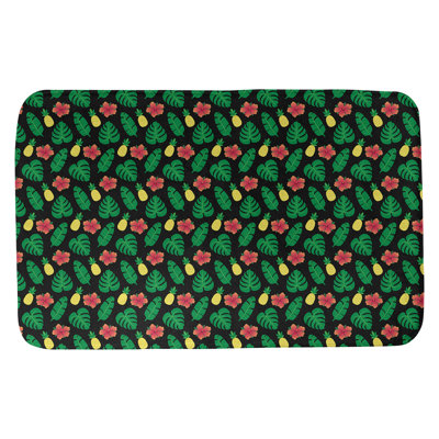 Tapis de salle de bain tropical Avicia