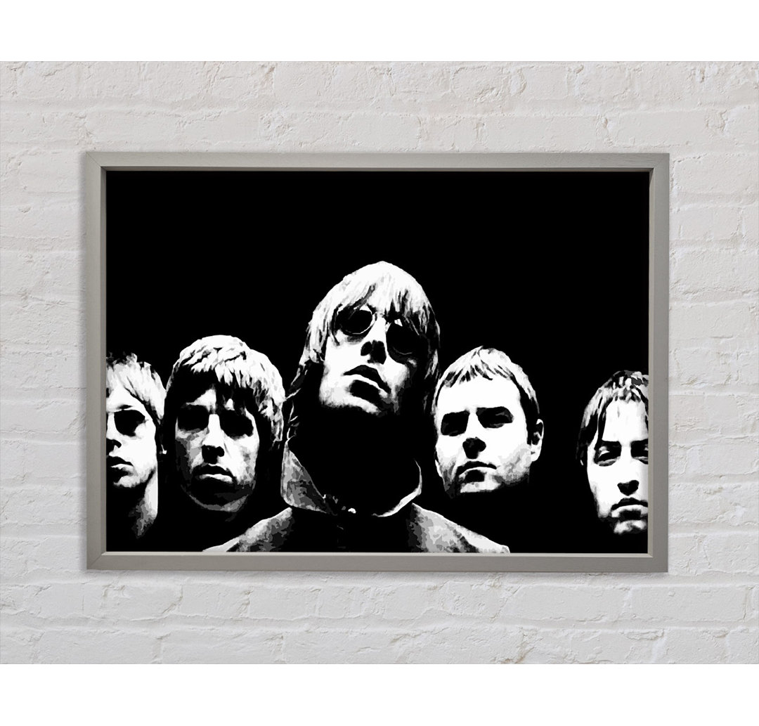 Oasis Wonderwall Pop Art - Druck