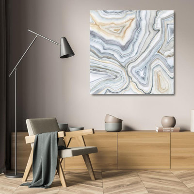«Orate Ellis Meagher, Megan», art sur toile tendue sous le titre Agate Abstract II