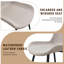 Ensemble de table de salle à manger rectangulaire pour 6 personnes, ensemble de table de salle à manger de style campagnard de 71 po avec 6 chaises rembourrées et tablette de rangement, plateau de table en bois avec structure en métal, fendu noir / bois-238172924-238172899
