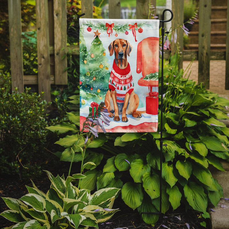 Double Sided Polyester Christmas, 15.5'' H x 11.25'' W
