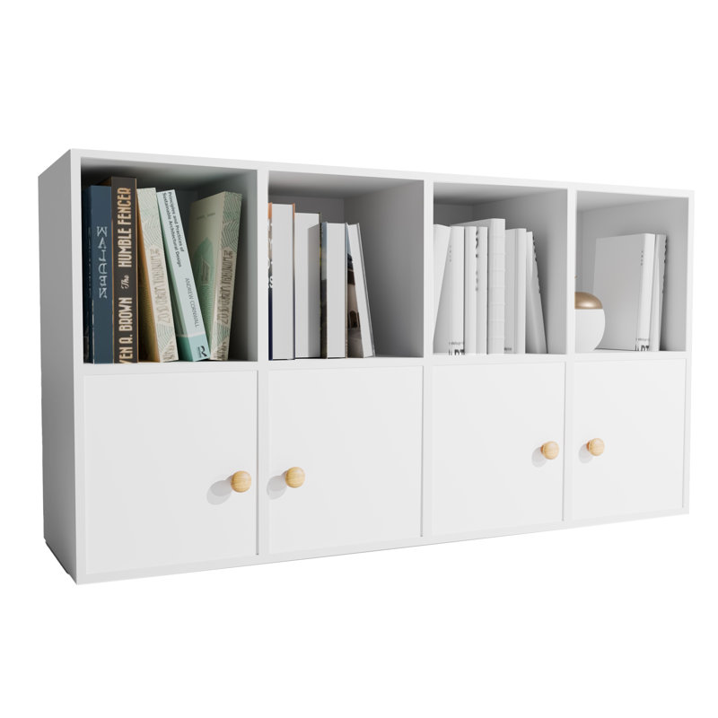 48.03"  Modern TV Stand For Tvs Up To 55", Entertainment Console With Open Shelf And Storage
