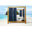 Paire de rideaux semi-transparents avec œillets Darylle Seascapes-2047124171-2047124215