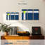 «Tennis Court Line» sur toile-98977810