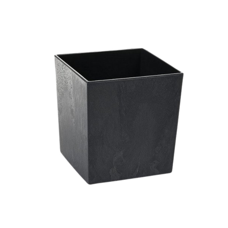 Taiyari Planter, 41cm H x 40cm W x 40cm D, Black 