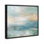 Turquoise Echoes II Canvas Abstract Print by Oliver Gal, Black Frame, 12 x 12-261779560-261779573