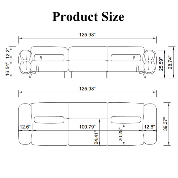 Dimensions du produit