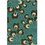 Amy Butler Wool Floral Area Rug in Blue/Black-1798138343
