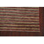 Tapis brun en laine noué à la main de conception unique 3 pi 3 po x 5 pi 3 po New Age