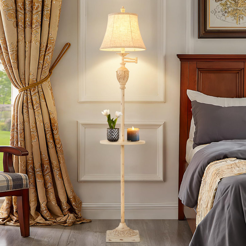 Lampe sur pied à DEL Traditional, 65, Blanc