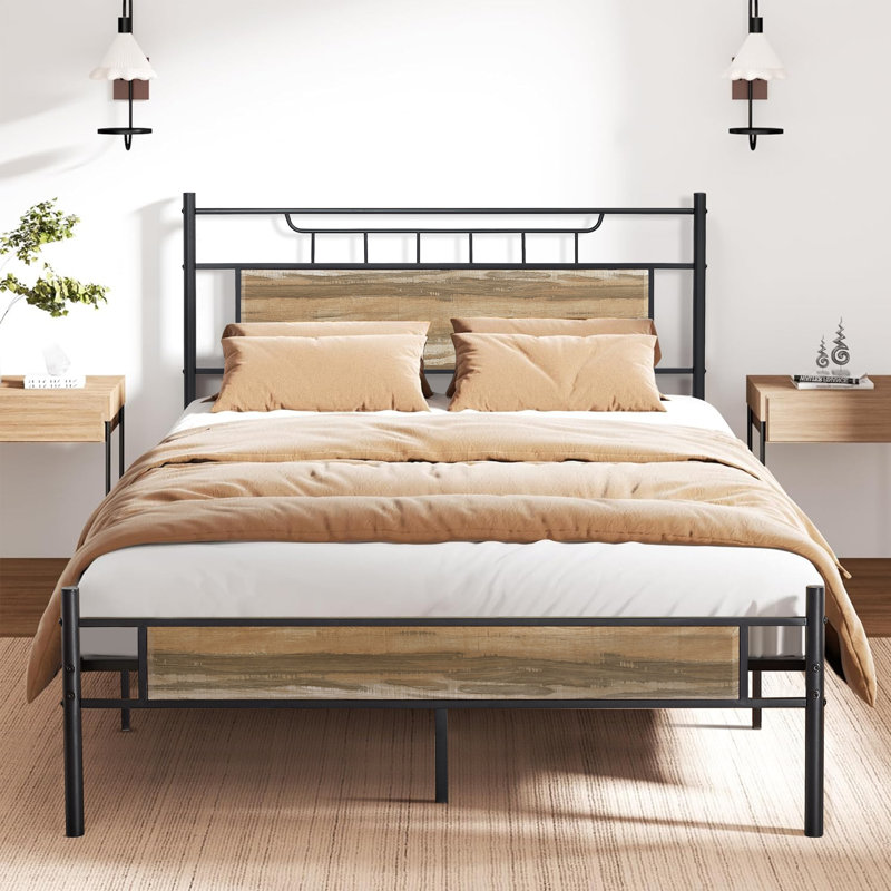 Twin Bed Frame, Double (4'6), Slate