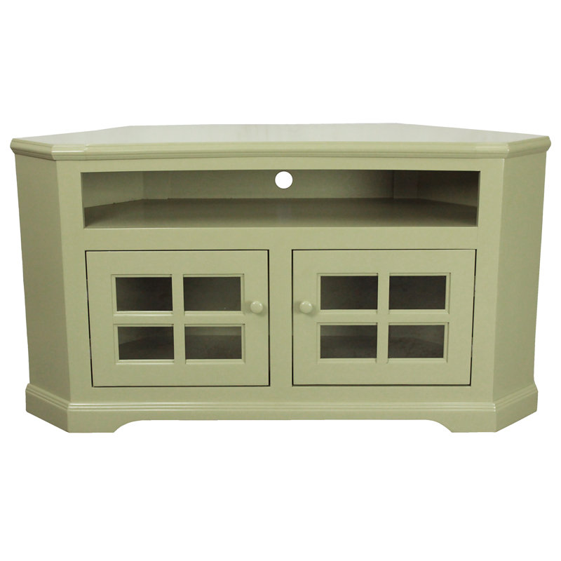 Meuble télé de coin pour téléviseur de 55 po ou moins Inouye, Vert