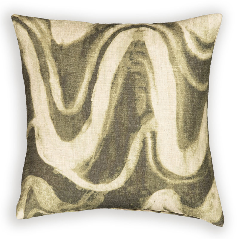 Coussin décoratif Therma, 30" x 30", Polyester, Green