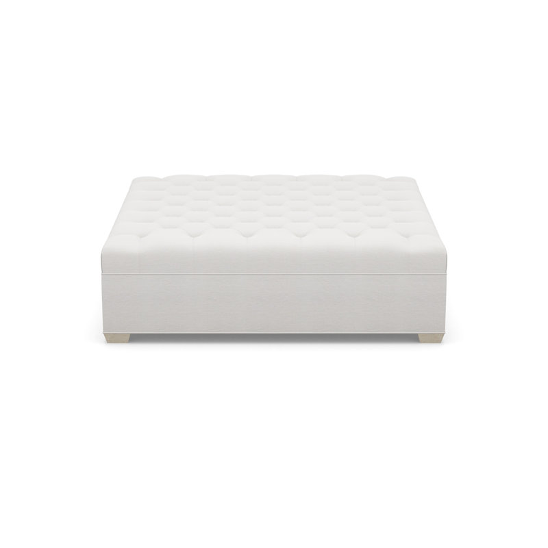 Square Ottoman, 9637-80, Sandstone