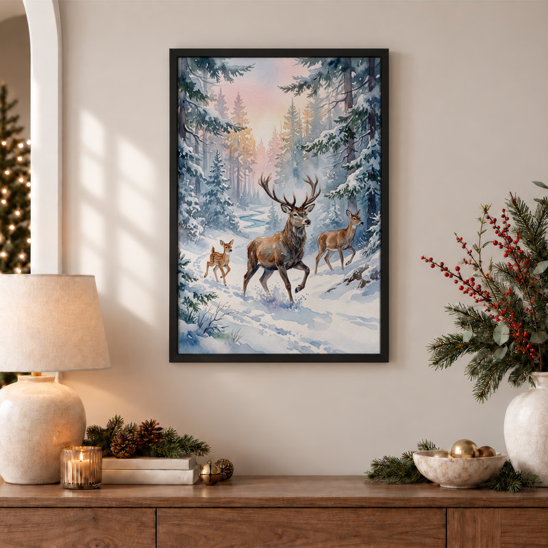 Art mural sur toile Brown, H 18 po x l 12 po