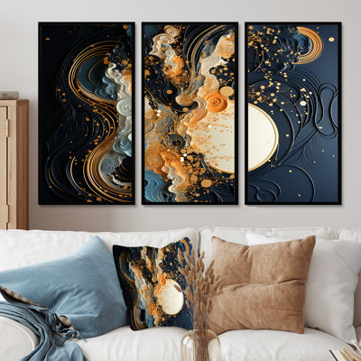 Ensemble de salon Golden Wall