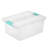 Sterilite Latching Storage Tote Box and Deep Clip Box