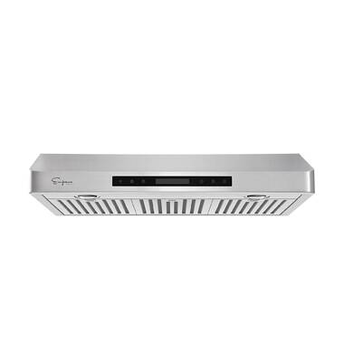 Cosmo 30-Inch 500 CFM Under Cabinet Range Hood in Stainless Steel (COS-KS6U30)