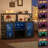 Asrf 47'' Wine Bar,Storage Buffet Cabinet Coffee Bar Cabinet For Liquor,Wine Cabinet With Racks with LEDs-1118037280