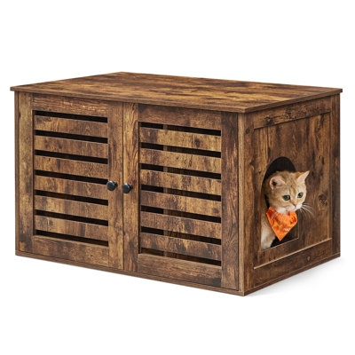 Engineered Wood Litter Box Enclosure