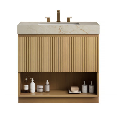 Freestanding Standard With Top