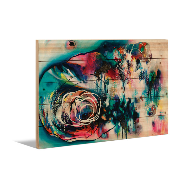 Reproduction d'art en bois sur bois - Resson In Progress par Brenda Mangalore