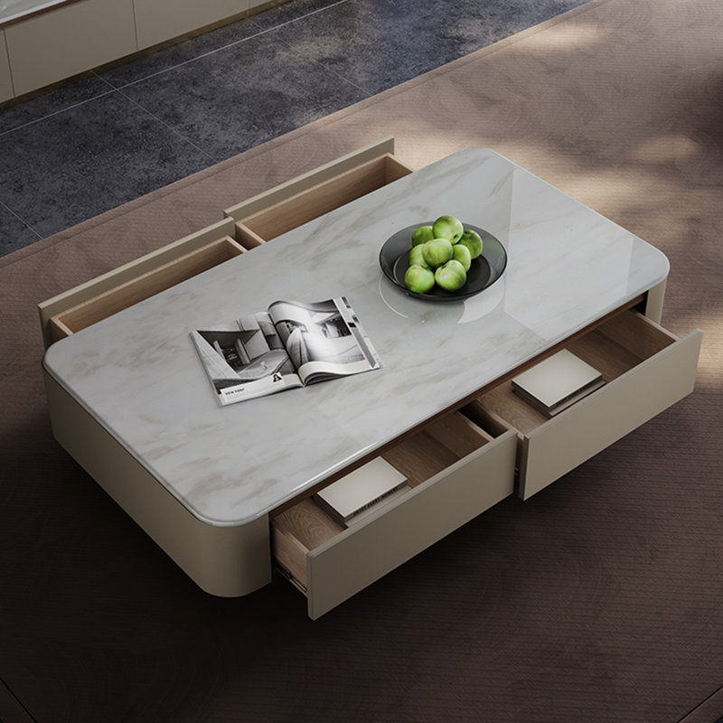 Table basse Luxury, H 15,74 po x L 47,24 po x l 23,62 po