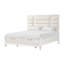 Grand lit de rangement Genoa, champagne argenté-2020657084