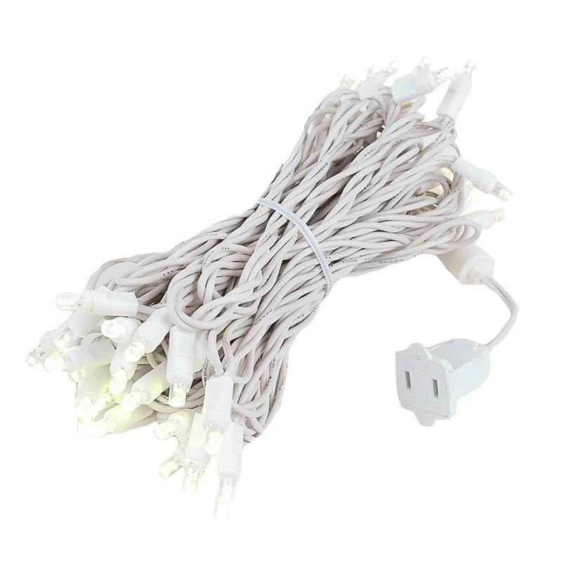 Outdoor 50 - Bulb 11'' Plug-in LED Wide Angle LED String Light The Party Aisle™ Bulb 