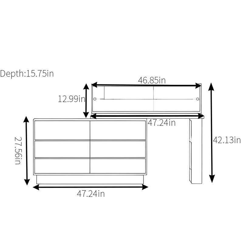 Simple Practical Dresser