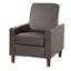 Fauteuil inclinable manuel standard en similicuir de 28 po de largeur Decatur-65906065