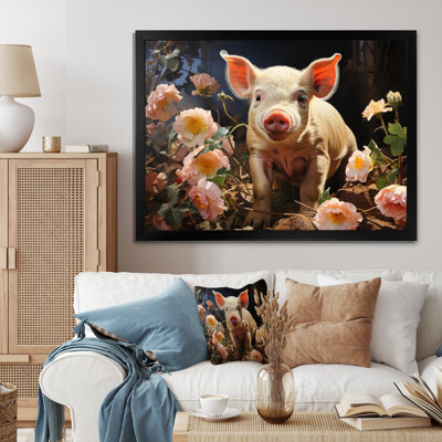 " Pink Pig Joyful Oinker "