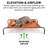 Elevated Cot Pet Bed-100753212-100753207