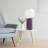 21" Leather Base Table Lamp with White Rectangular Linen Shade-1245374062-1245357775-1218488729
