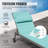 Outdoor Patio Chaise Lounge Set Of 3, Aluminum Pool Lounge Chairs With And Wheels, Textilene Padded Adjustable Recliner All Weather For Poolside, Beach, Yard, Balcony (Lake Blue), Chair-7671069