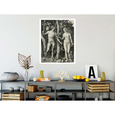 «Adam and Eve» par Albrecht Dürer - Estampe numérique