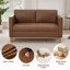 Causeuse rembourrée 60 po Mid Century-367122865